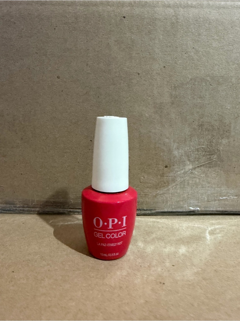 OPI Gel Color Nail Polish - La Paz-itively hot